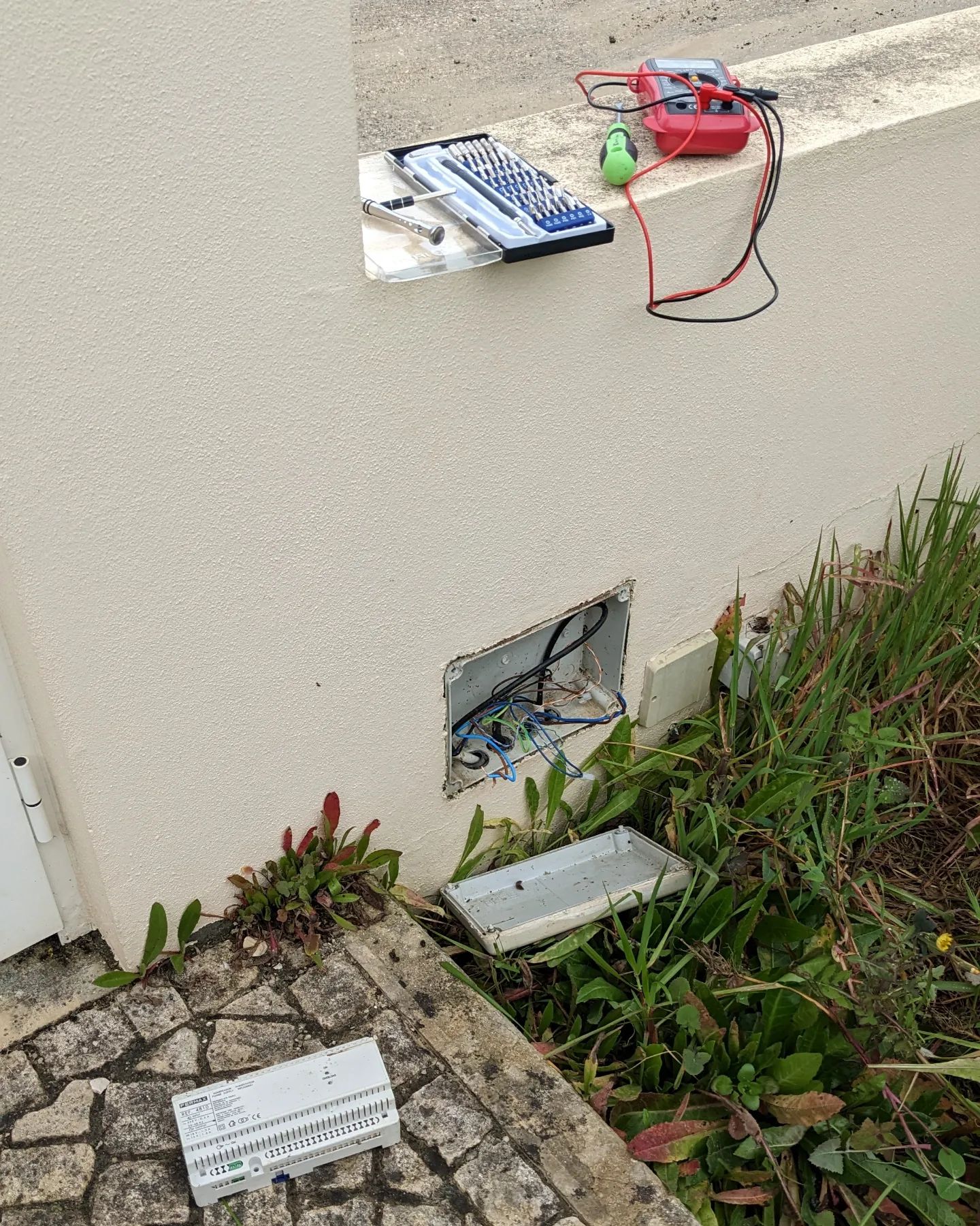 Trying to fix the doorbell