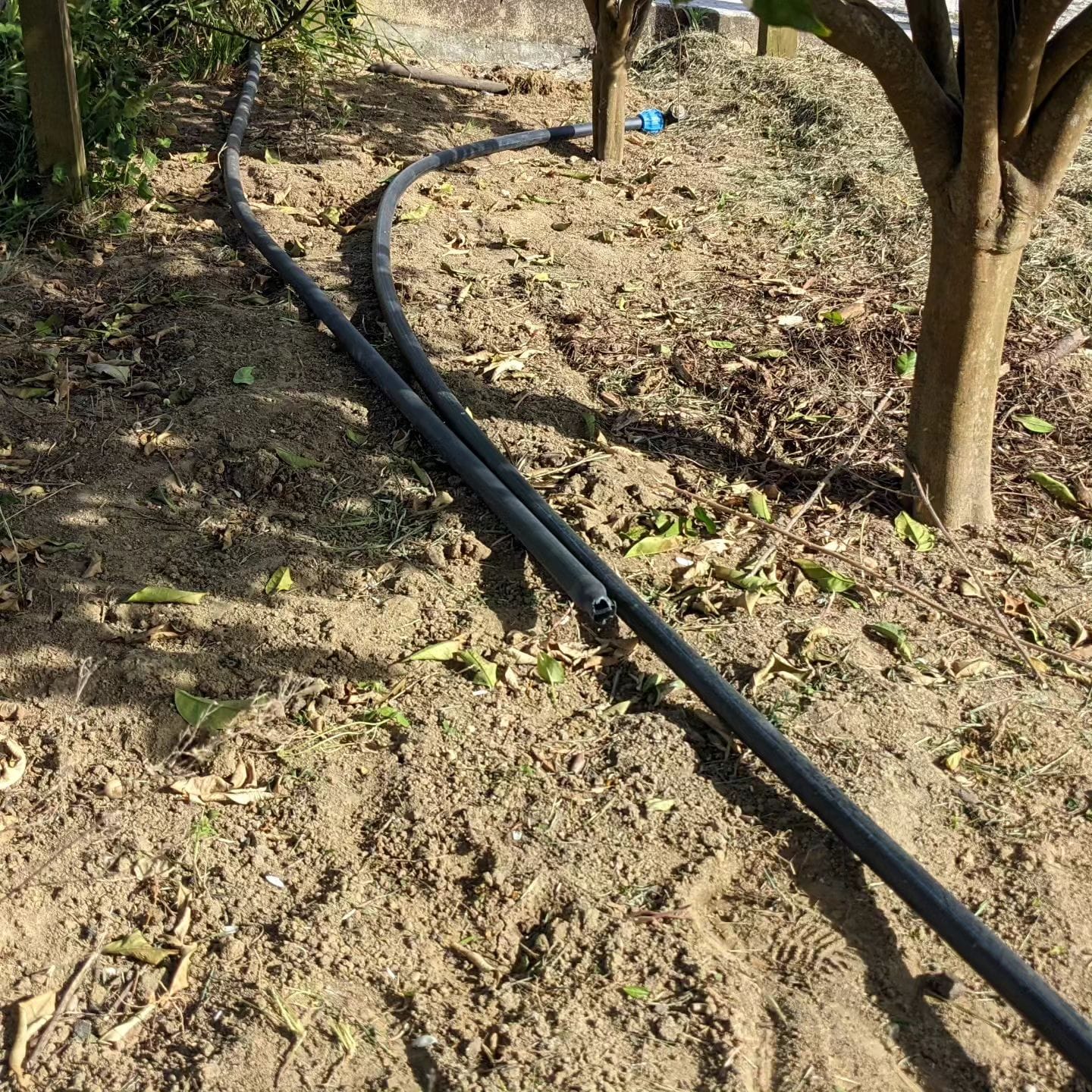 Reconnected a water tap that was impacted by the new pump works