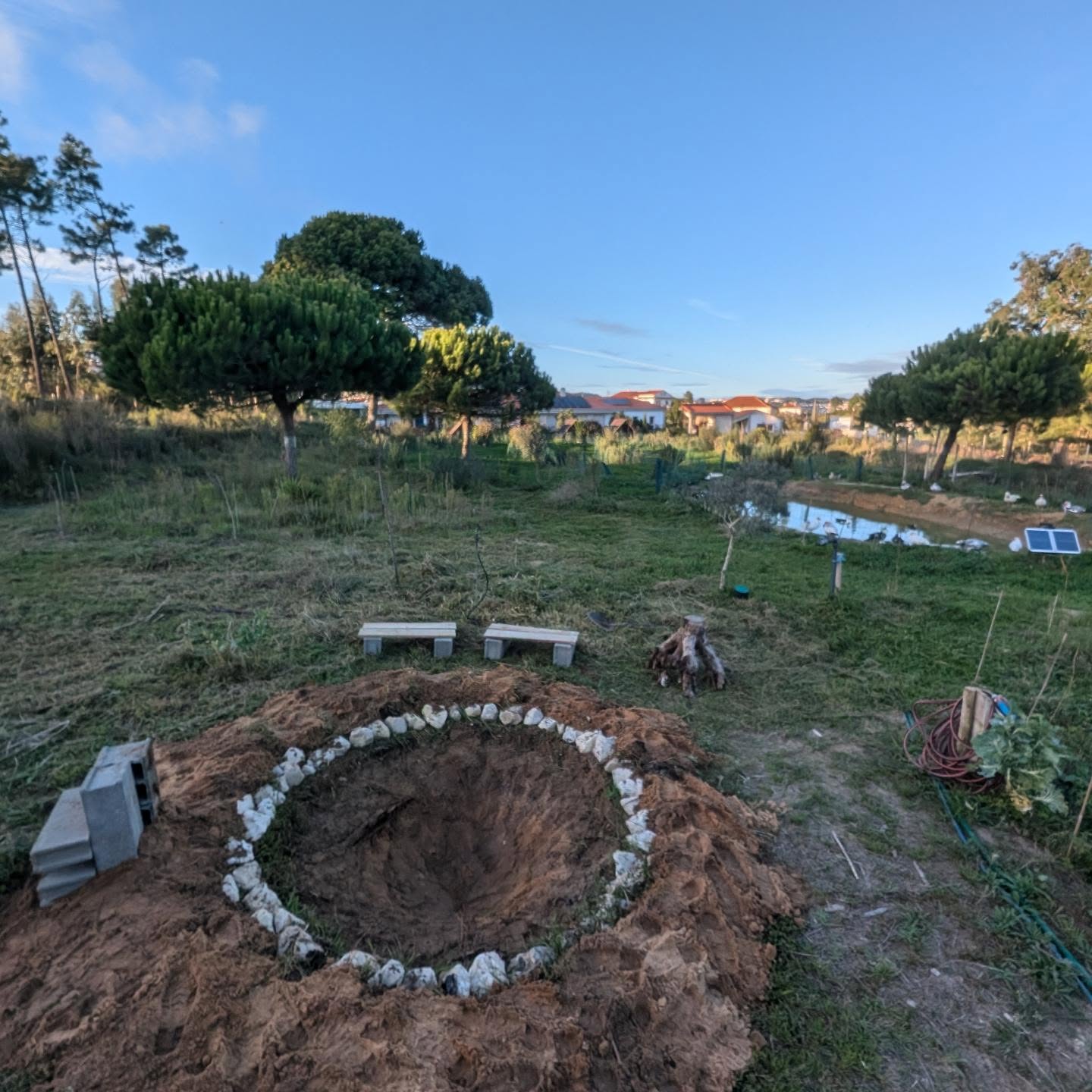 Upgraded fireplace area, ready to be used.