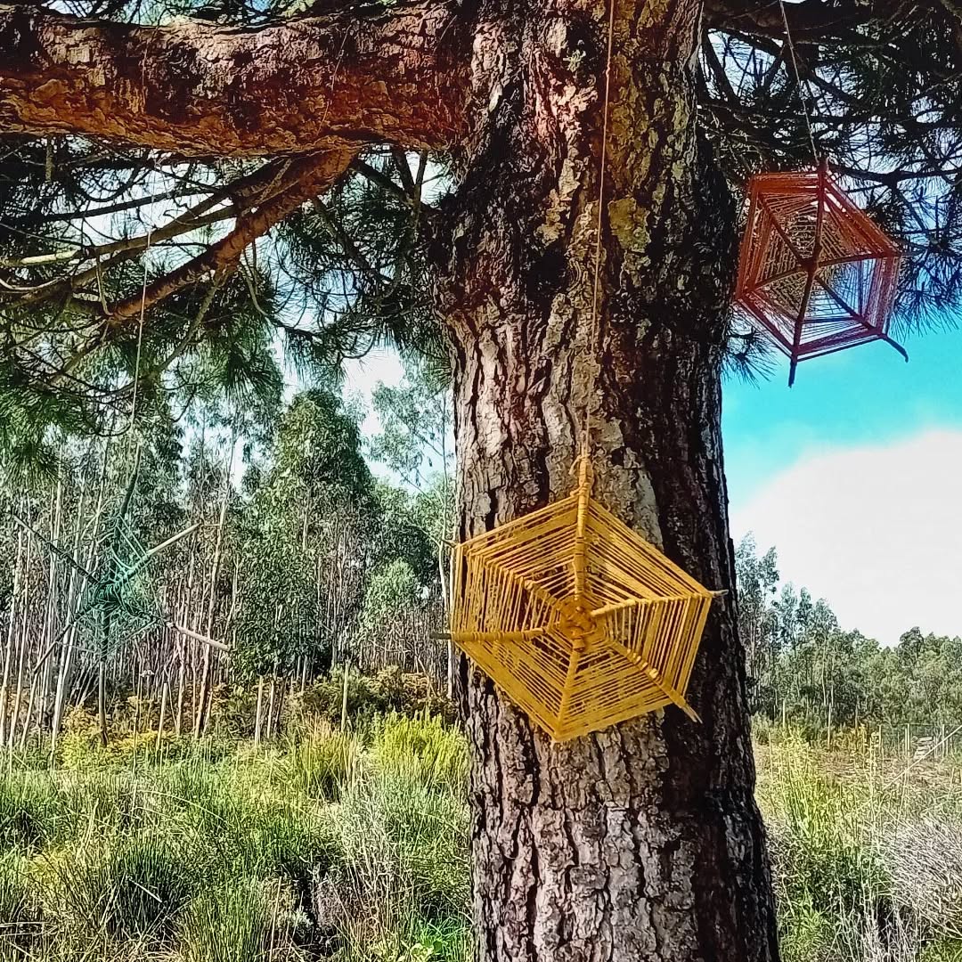 After several months, our guests left us to chase their dreams. They stole my heart but left some surprise gifts in our garden, such as these dream catchers. I miss them already.