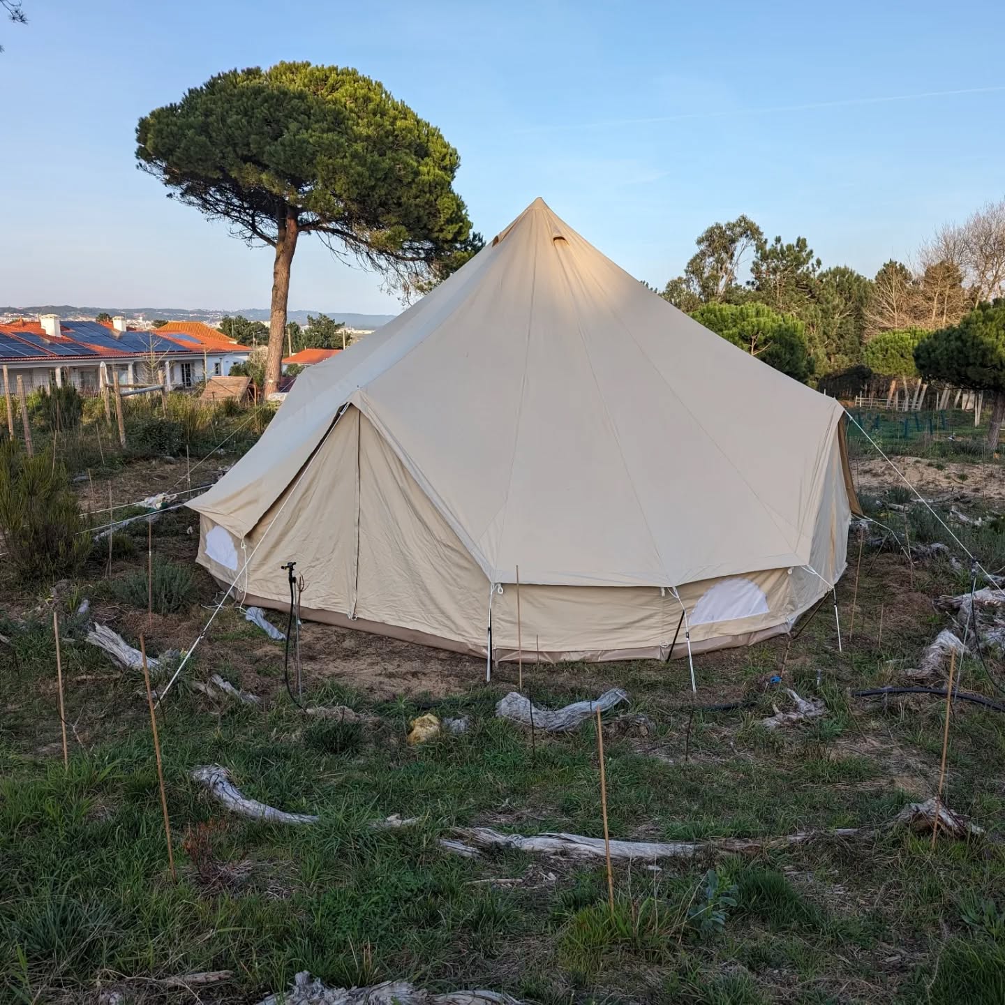 Event space coming to life.