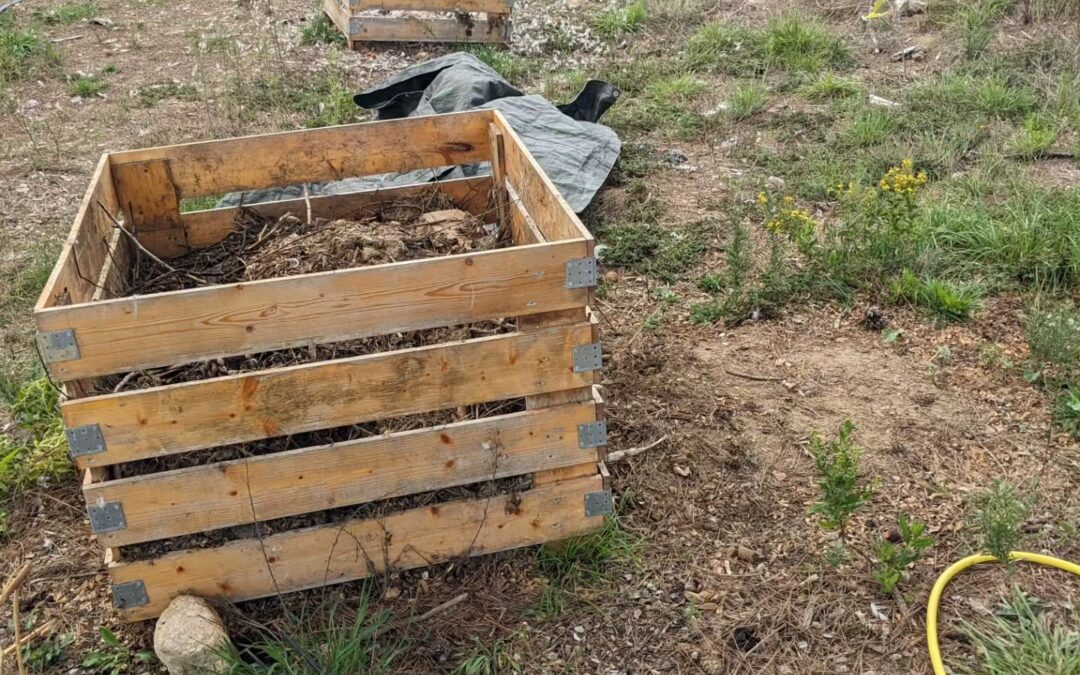 #compostturning #modularcompostbin