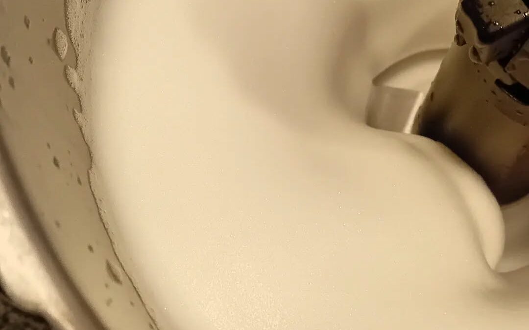 A vegan chocolate fondant requires vegan “egg whites”.