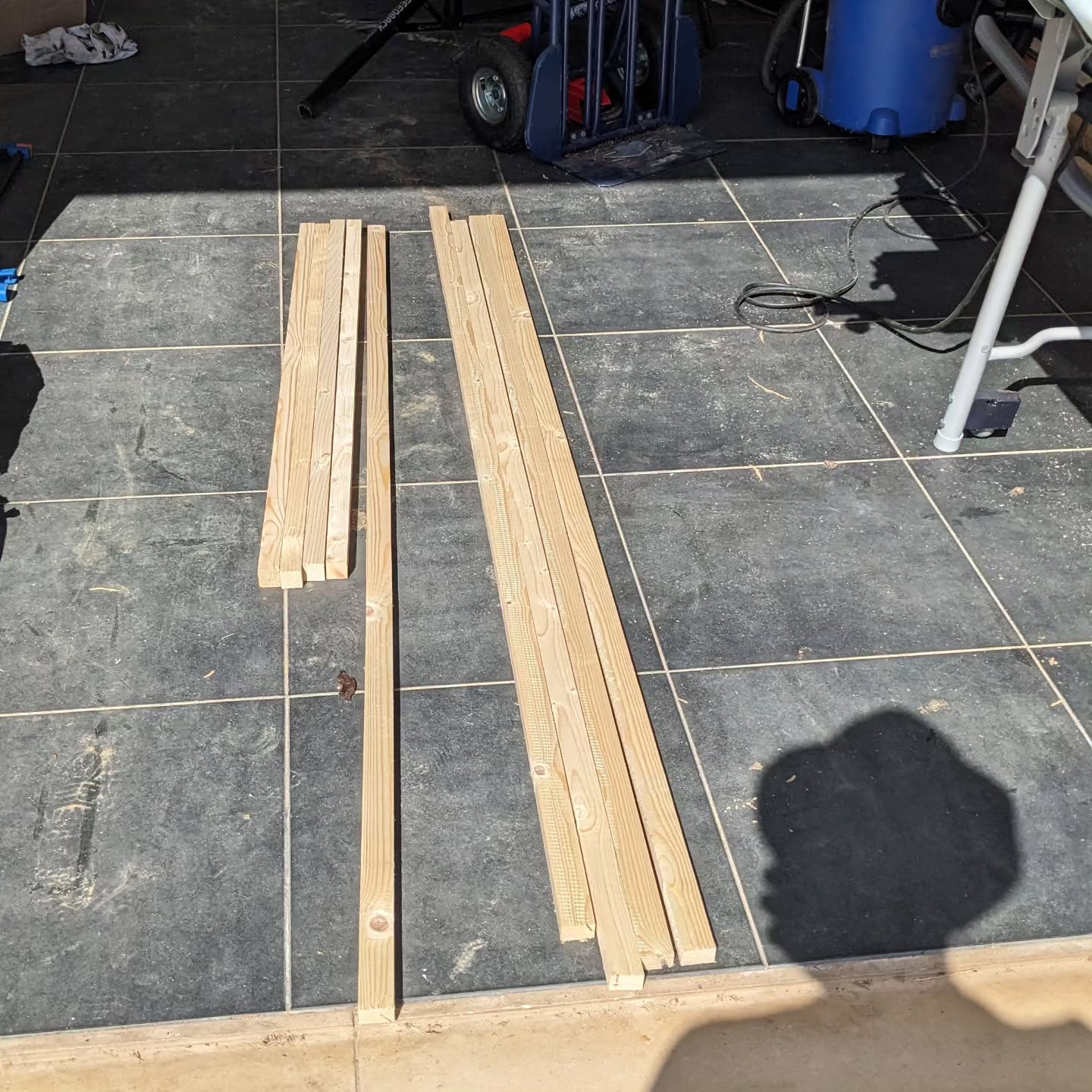 Making the doors for the last duck coop.