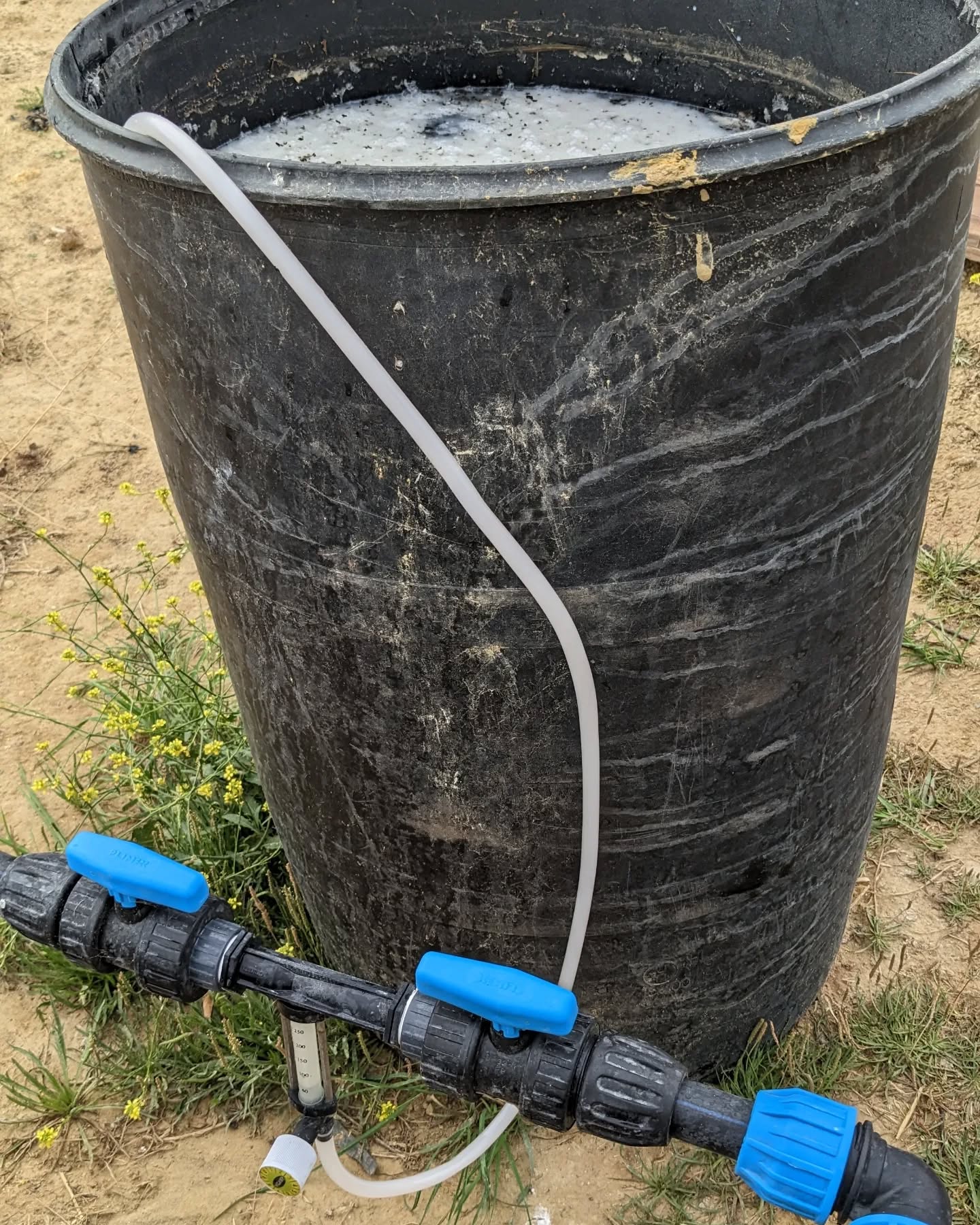 First large scale use of the venturi injector.