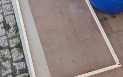 Started to make a door for the new bird house.