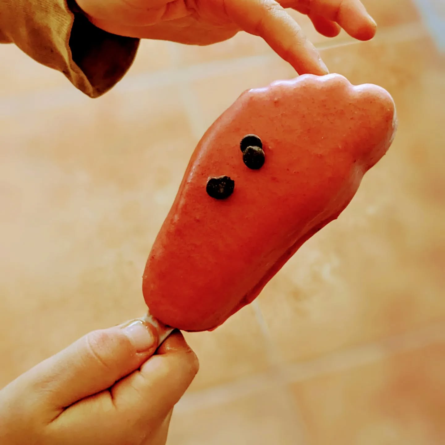 Because ice creams are one of my pleasures, I wanted to share them with our kids. But without the guilty part.
