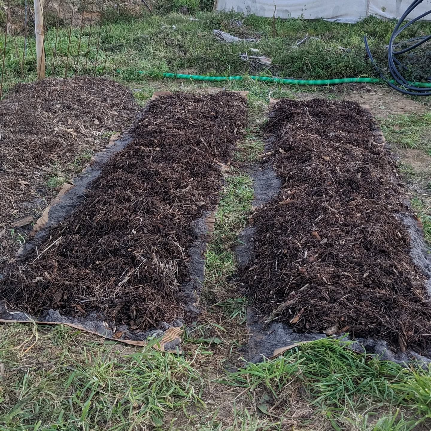 Two more beds ready for climbers.