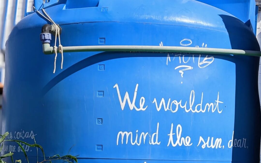 We wouldn’t mind the sun, dear