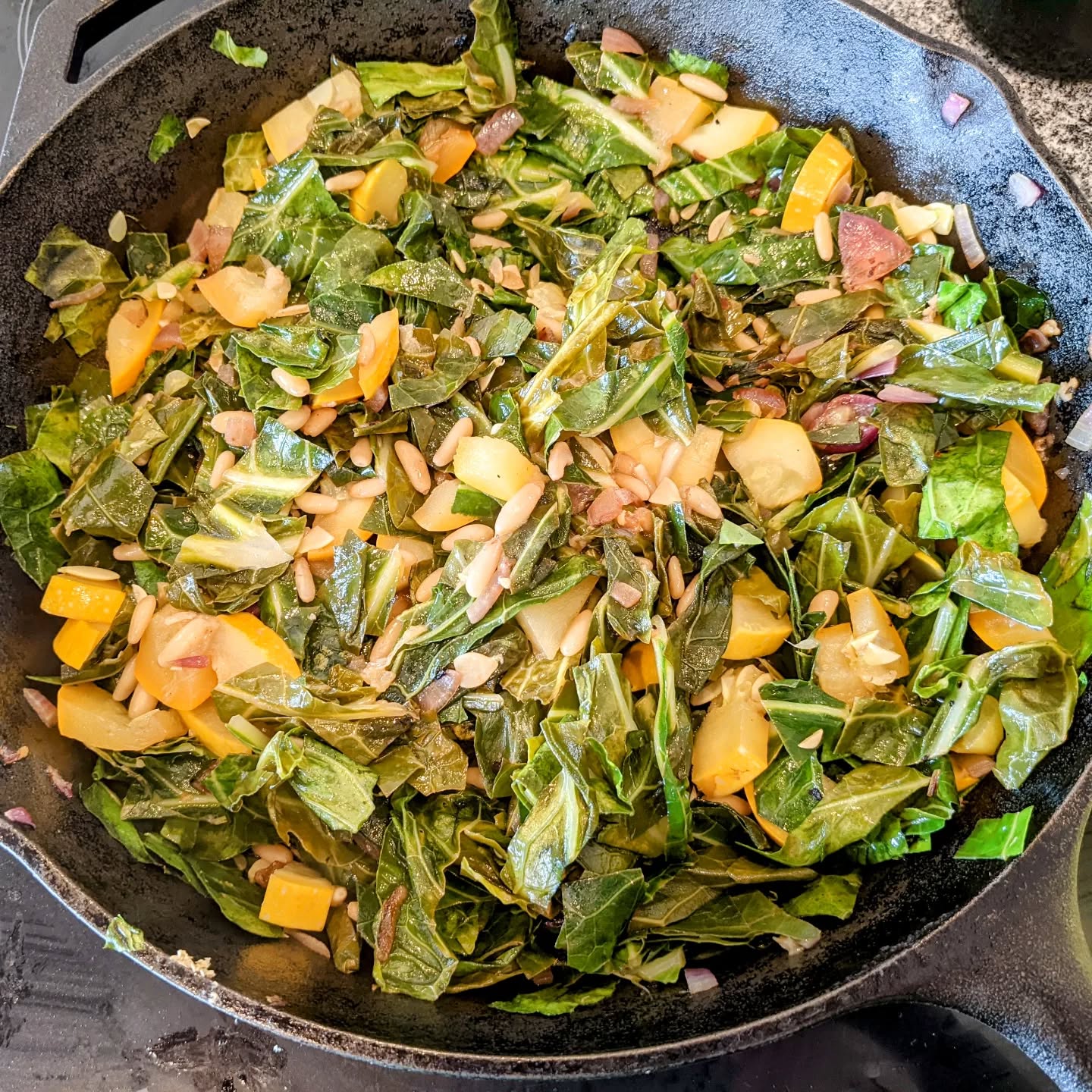 Another lunch, with ingredients mostly from the garden.