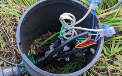 Wiring up the last set of valves. Two of them are stubbornly refusing to work 🤬