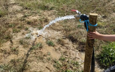 Made another #twistfit water point to allow watering the east area while we wait for more sprinklers to install.