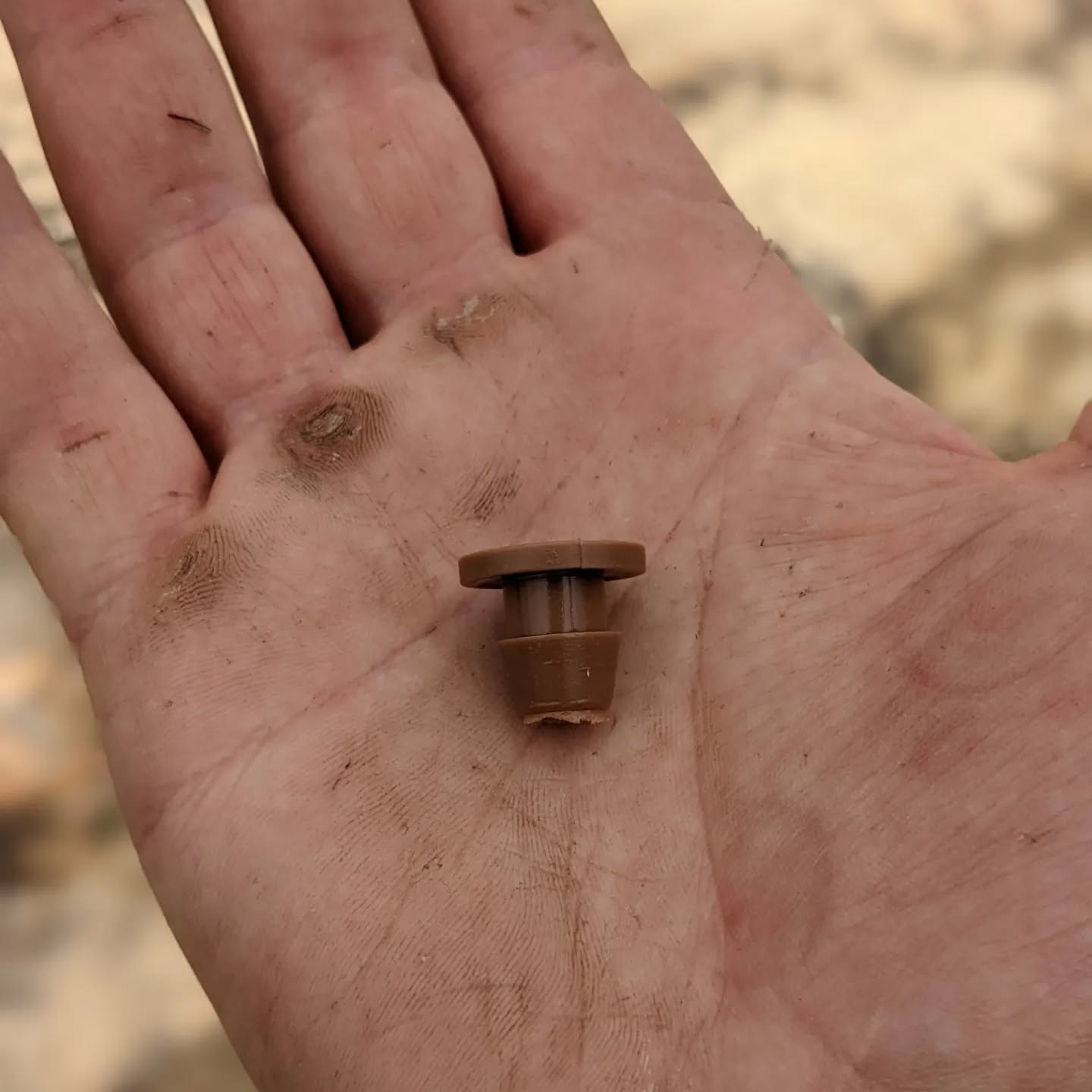 Found a bag of these plugs at the bottom of the box with sprinklers.