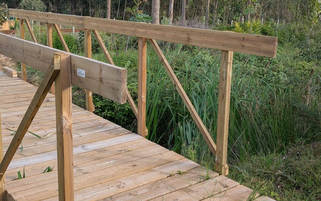 Our bridges are (mostly) ready to help us get over ourselves! 🌉 Just need to add ramps so it’s smooth rolling with the wheelbarrow. What seemed like a simple span in our minds turned into quite the engineering feat – but it’s great to see them finally bridging the gap between expectation and reality!