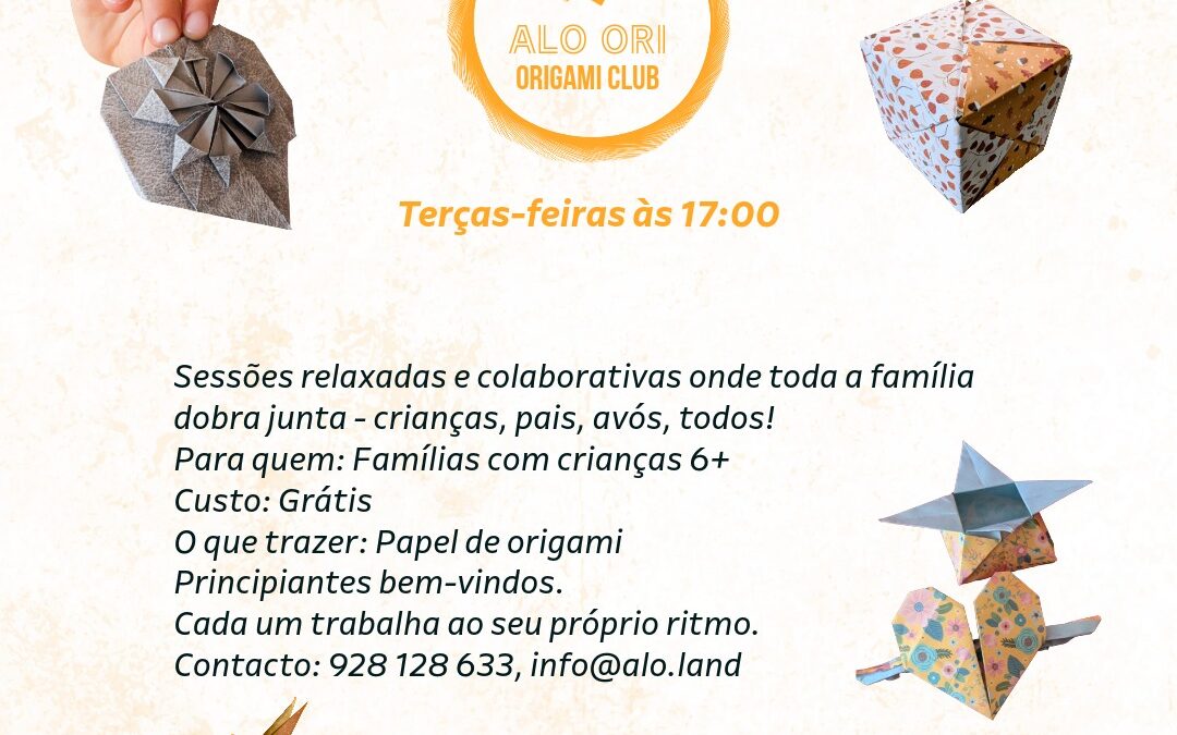 Há uns meses, o meu filho começou a dobrar papel… e agora não paramos! O origami tornou-se algo que partilhamos como família, e queremos partilhar essa alegria com vocês também.