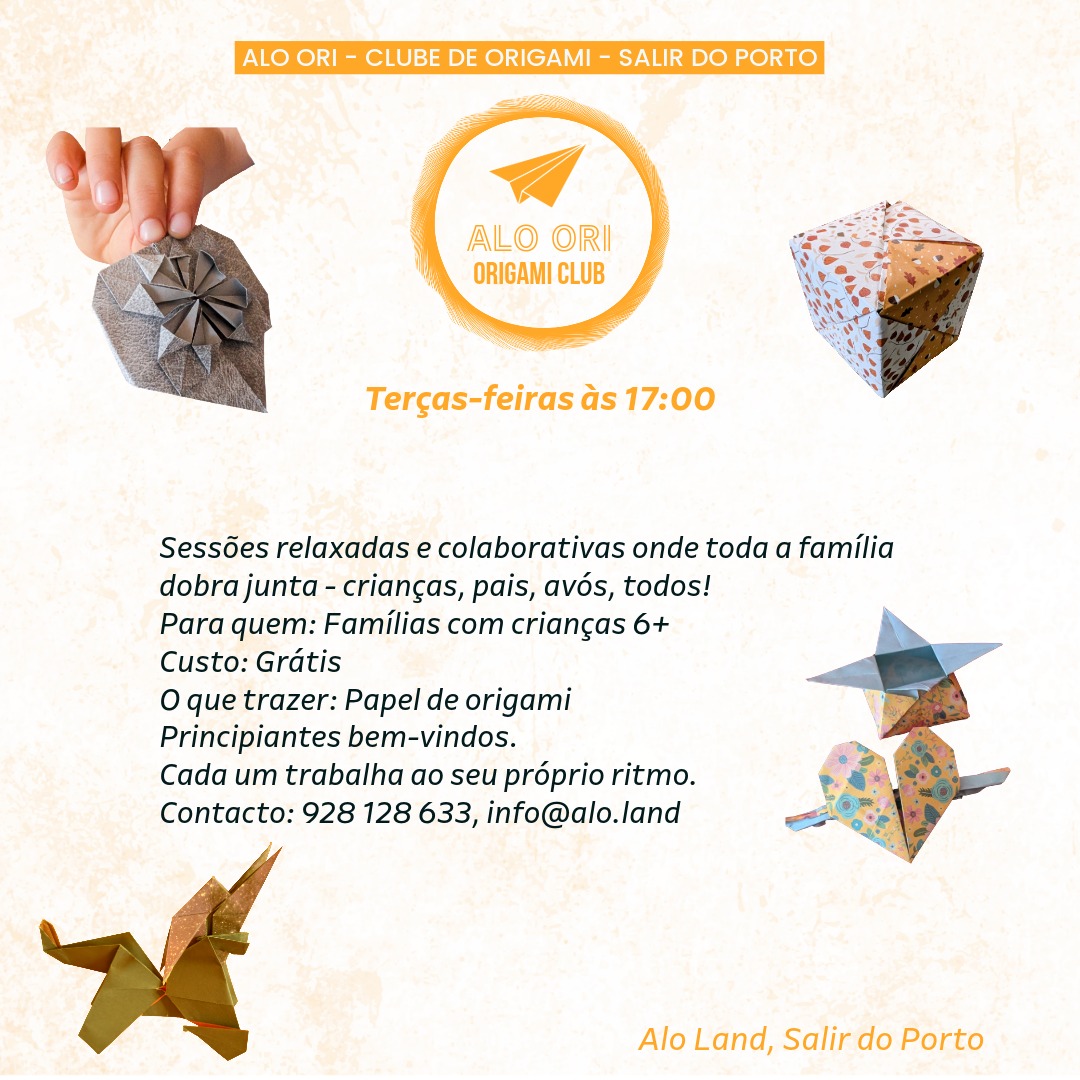 Há uns meses, o meu filho começou a dobrar papel… e agora não paramos! O origami tornou-se algo que partilhamos como família, e queremos partilhar essa alegria com vocês também.