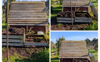 #compostturning #compost #modularcompostbin