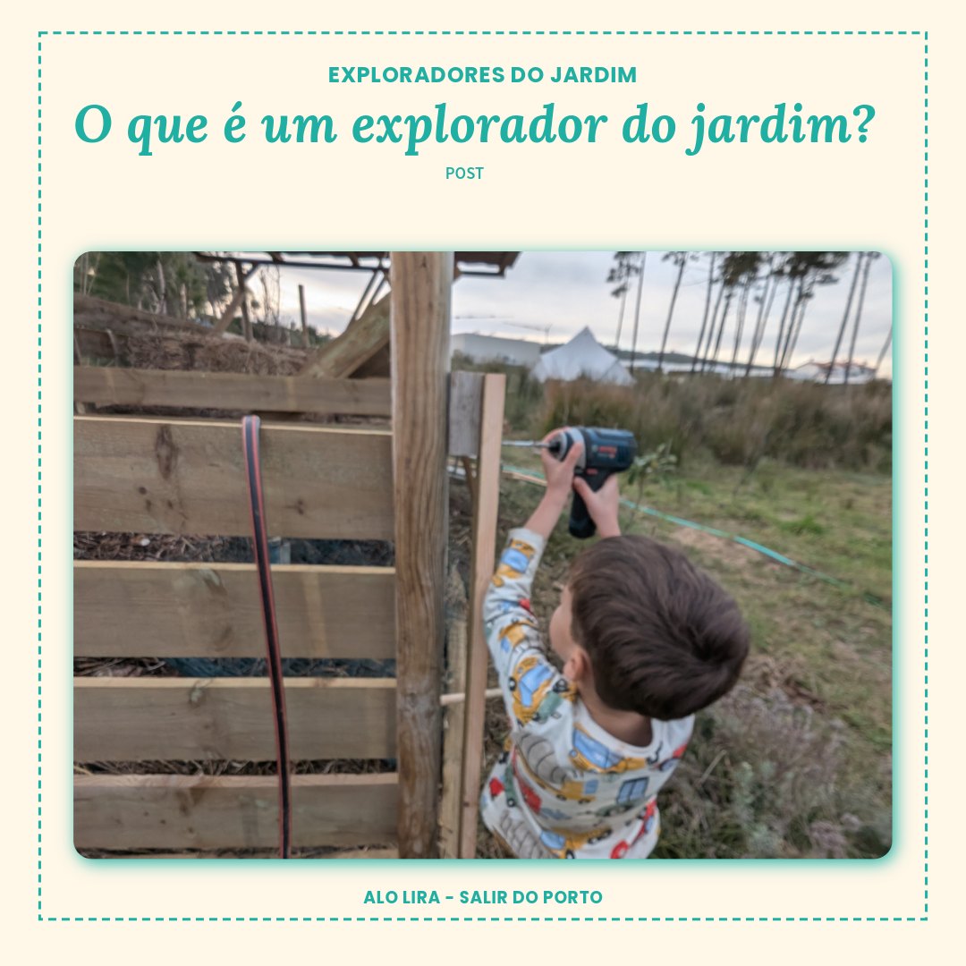Novo texto no blog: O que é um Garden Explorer?
